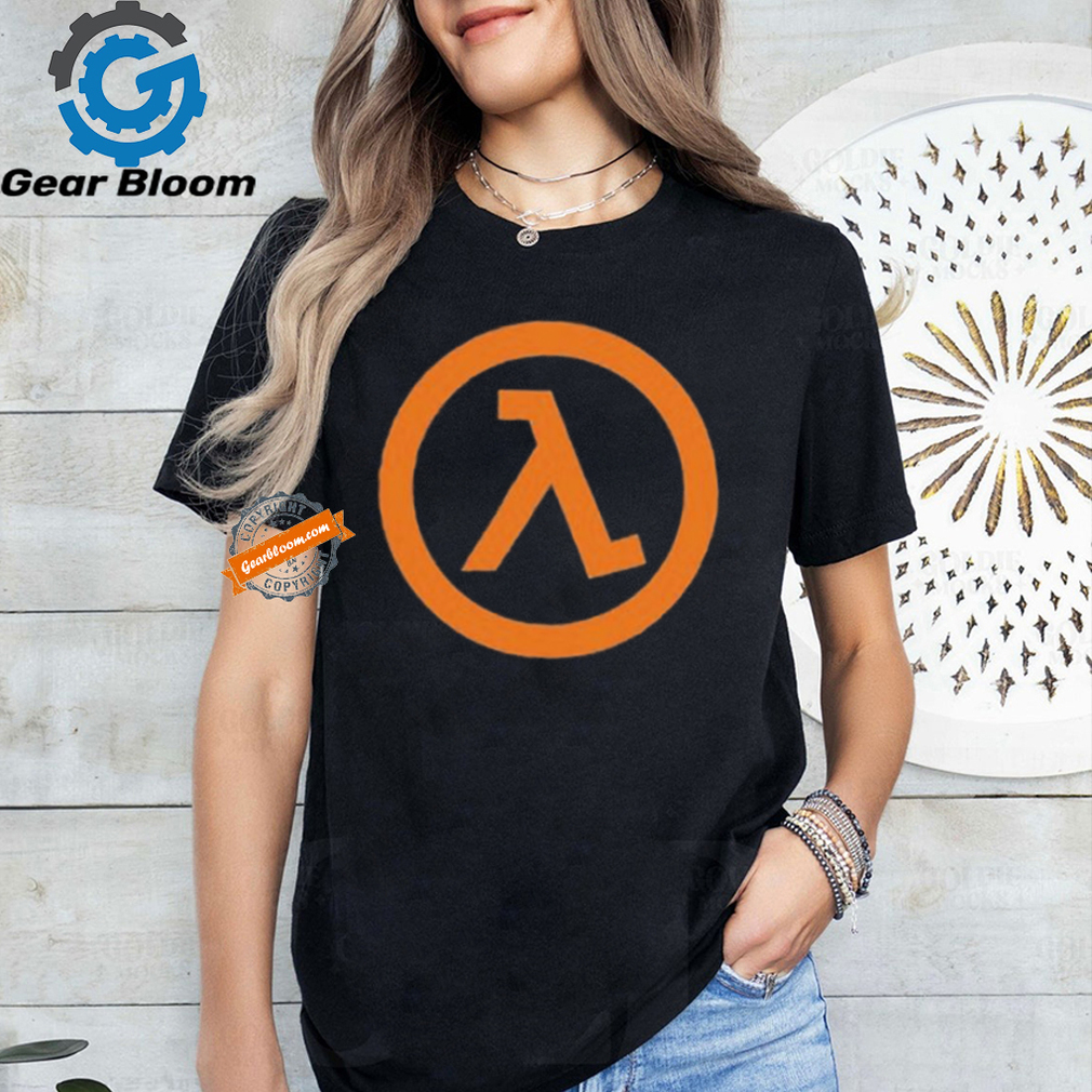 Official Elon musk wearing half life logo T shirt Official Elon musk wearing half life logo T shirt