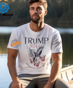 Official Freedom is coming back eagle Trump 2024 T shirt