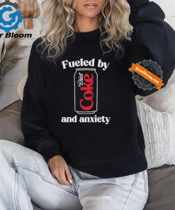 Official Fueled by diet coke and anxiety T shirt