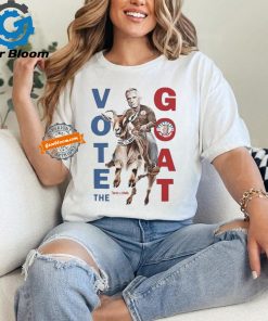 Official Gator gar vote the goat by truth a ganda T shirt