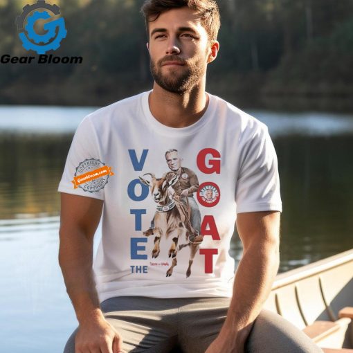 Official Gator gar vote the goat by truth a ganda T shirt