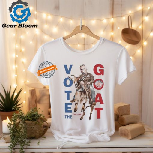 Official Gator gar vote the goat by truth a ganda T shirt