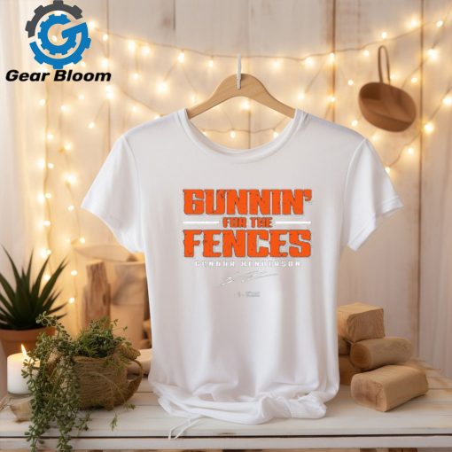 Official Gunnin’ For The Fences Gunnar Henderson Baltimore Orioles signature t shirt