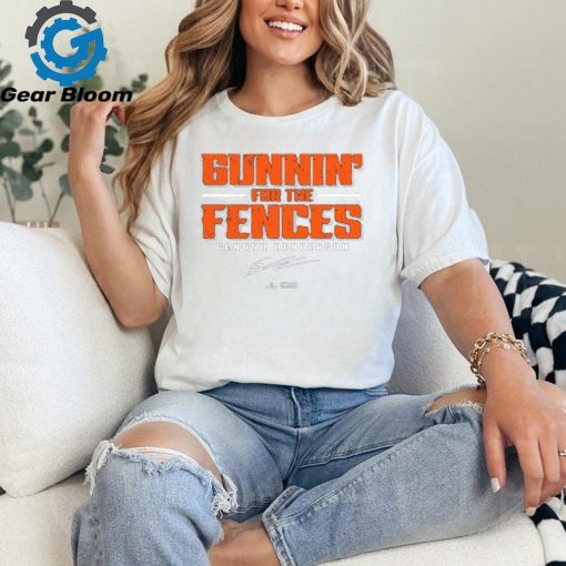 Official Gunnin’ For The Fences Gunnar Henderson Baltimore Orioles signature t shirt