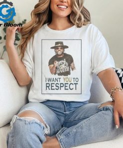 Official I Want You To Respect Bryan Keith Shirt