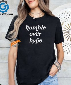 Official Justin fields wearing humble over hype T shirt