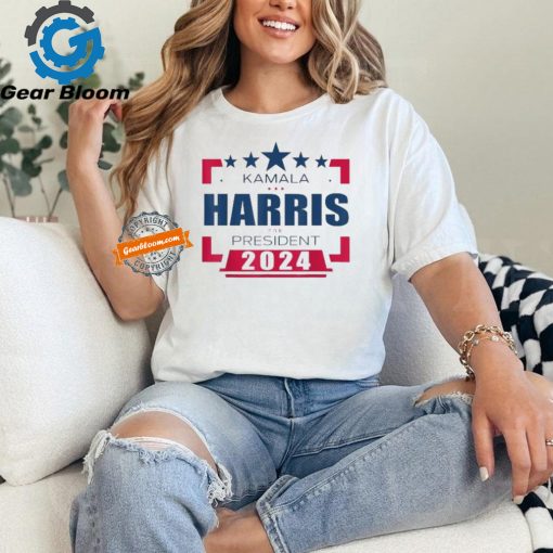 Official Kamala Harris 2024 for president Harris 2024 T shirt