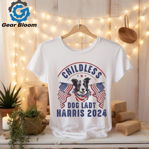 Official Kamala Harris president 2024 childless dog lady Harris T shirt