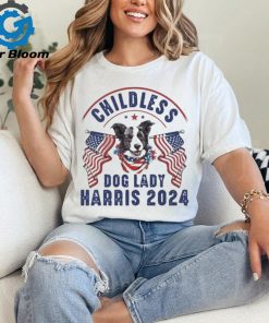 Official Kamala Harris president 2024 childless dog lady Harris T shirt