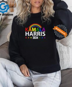 Official Kamala Harris rainbow gay pride LGBT election 2024 T shirt