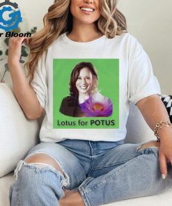 Official Kamala Lotus for POTUS President 2024 shirt