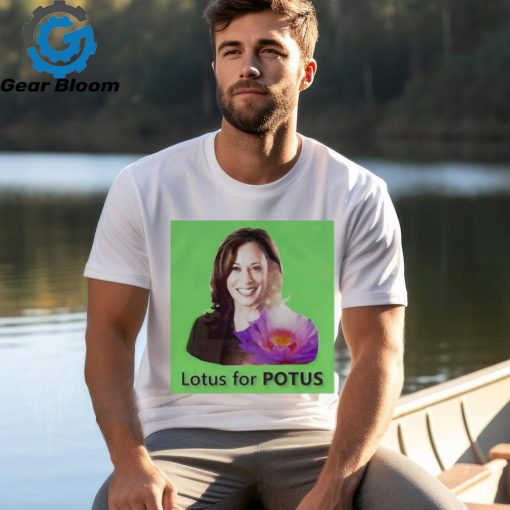 Official Kamala Lotus for POTUS President 2024 shirt