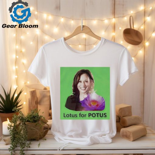 Official Kamala Lotus for POTUS President 2024 shirt