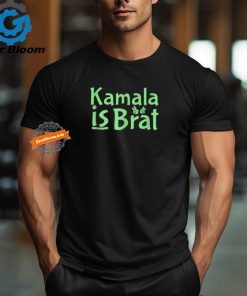 Official Kamala is brat sarcastic quote Kamala is brat 2024 T shirt