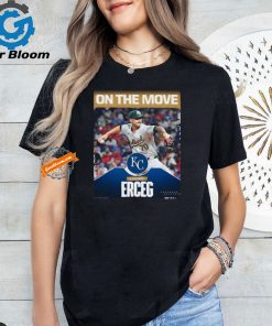 Official Lucas Erceg On The Move Oakland Athletics Shirt