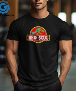 Official MLB Boston Red Sox Jurassic At The Park T Shirt