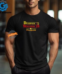 Official Marvel Deadpool Wolverine ’24 Let’s Fucking Go Shirt