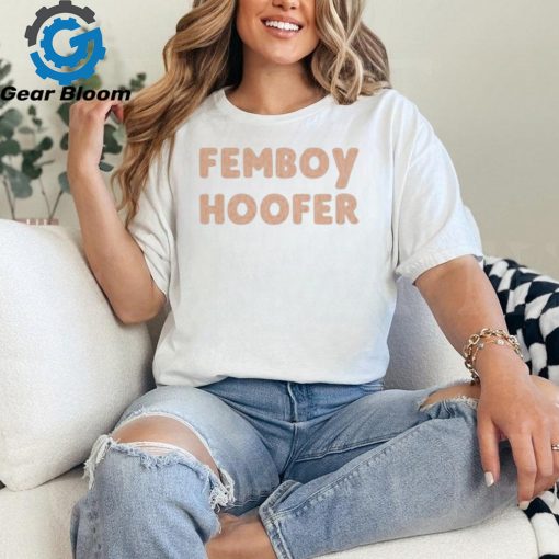 Official Maxfluffys Femboy Hoofer text t shirt