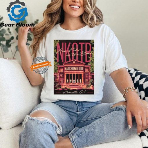 Official New Kids On The Block July 26 2024 Ameris Bank Amphitheatre in Alpharetta GA Poster Shirt