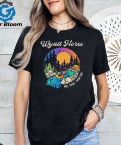 Official New Wyatt Flores Here There Cone Tour vintage retro t shirt