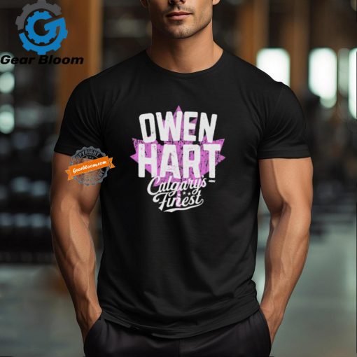 Official Owen Hart Calgary’s Finest Vintage t shirt