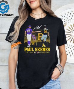 Official Paul Skenes LSU Tigers And Pittsburgh Pirates Signature Shirt