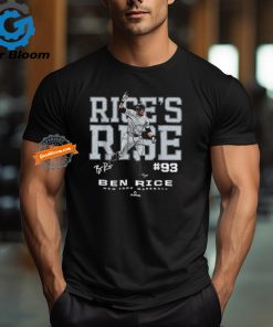 Official Rice’s rise ben rice new york mlbpa T shirt