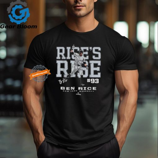 Official Rice’s rise ben rice new york mlbpa T shirt