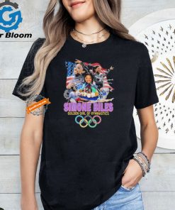 Official Simone Biles Golden Girl Of Gymnastics Olympic Paris 2024 Shirt