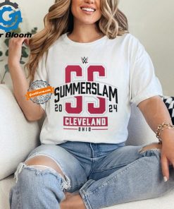 Official SummerSlam Cleveland Ohio Fanatics 2024 T Shirt