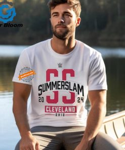 Official SummerSlam Cleveland Ohio Fanatics 2024 T Shirt