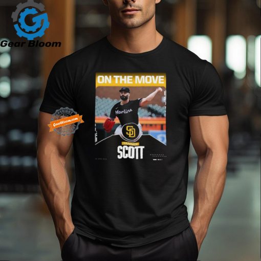 Official Tanner Scott On The Move San Diego Padres Shirt