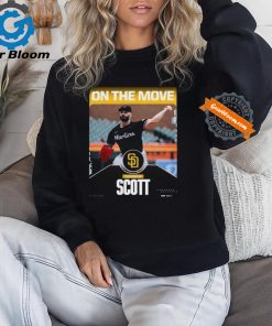 Official Tanner Scott On The Move San Diego Padres Shirt