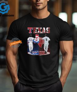 Official Texas Sports Teams Adolis Garcia And Hayden Schott Signatures Shirt