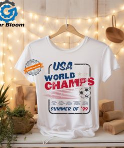 Official The 99ers 25 Year USA World Champs Summer Of ’99 t shirt