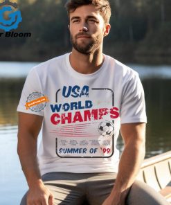 Official The 99ers 25 Year USA World Champs Summer Of ’99 t shirt