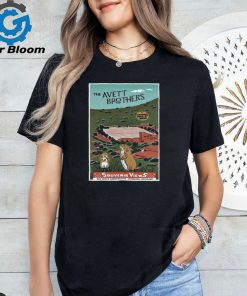 Official The Avett Brothers July 6 2024 Red Rocks Amphitheatre in Morrison CO Poster Shirt