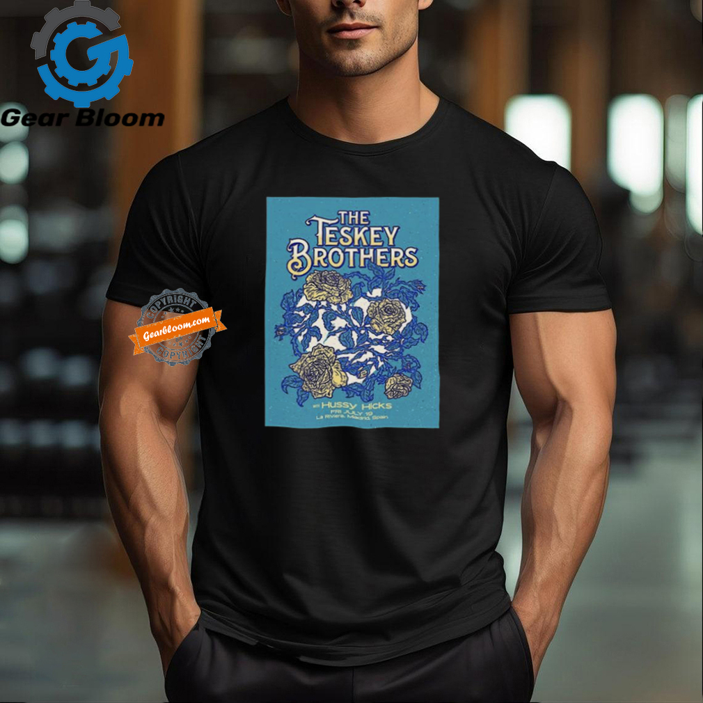 Official The Teskey Brothers July 19 2024 La Riviera Madrid Spain Poster Shirt Official The Teskey Brothers July 19 2024 La Riviera Madrid Spain Poster Shirt