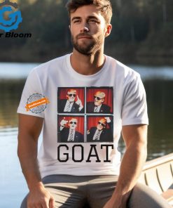 Official The greatest president photobooth cool Donald Trump goat T shirt