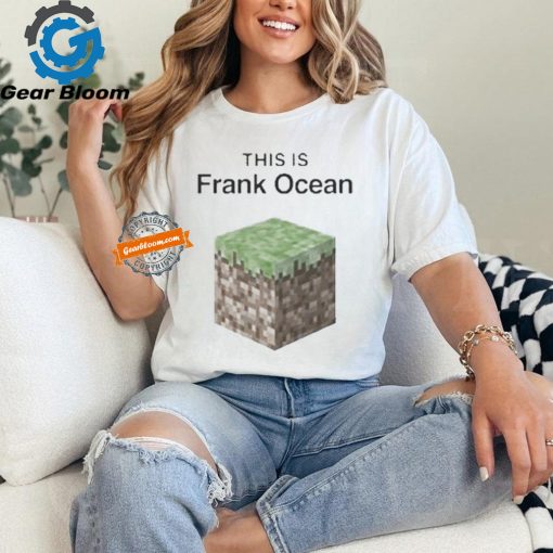 Official This is Frank ocean T shirt