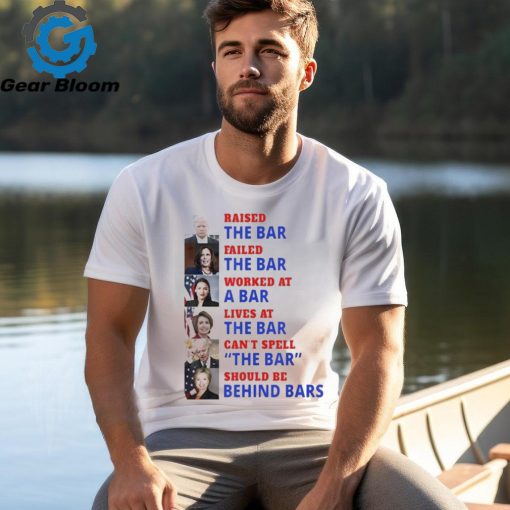 Official Trump Raised The Bar Harris Failed The Bar Shirt