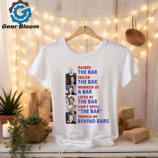 Official Trump Raised The Bar Harris Failed The Bar Shirt