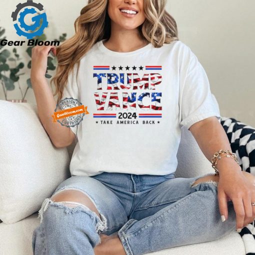 Official Trump vance 2024 Donald Trump j.d. vance take America back T shirt