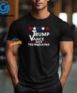 Official Trump vance 2024 take America back T shirt