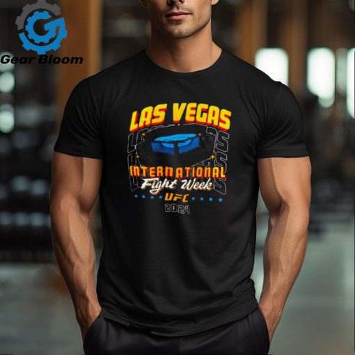 Official UFC Charcoal 2024 International Fight Week Las Vegas UFC 303 T shirt