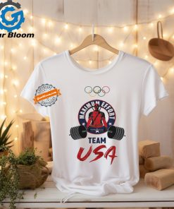 Olympic Paris 2024 Deadpool Team USA Unisex T Shirt