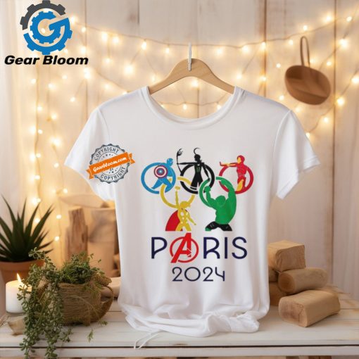 Olympic Paris 2024 Marvel Team USA Unisex T Shirt