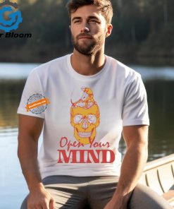 Open Your Mind Skull T Shirts