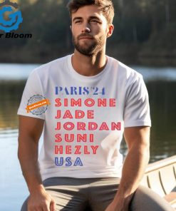 Paris Simone Jade Jordan Suni Hezle Usa 2024 Unisex T Shirt