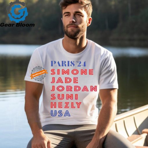 Paris Simone Jade Jordan Suni Hezle Usa 2024 Unisex T Shirt